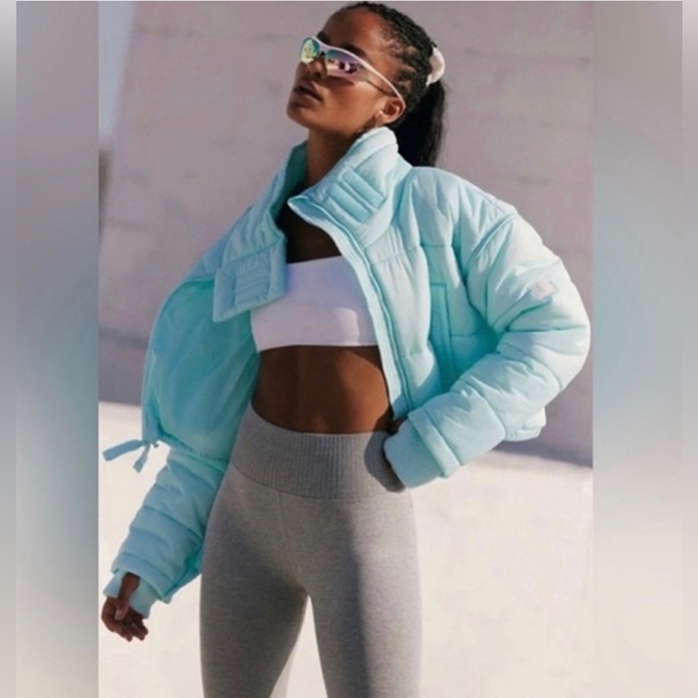Free People Movement High Frequency Cropped Puffer